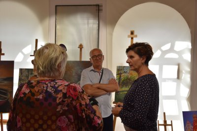 Poplenerowy wernisaż malarstwa 