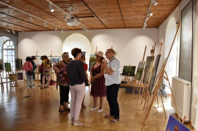 Poplenerowy wernisaż malarstwa 