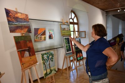 Poplenerowy wernisaż malarstwa 